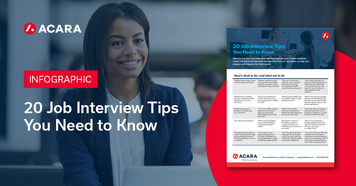 20 job interview tips you need to know